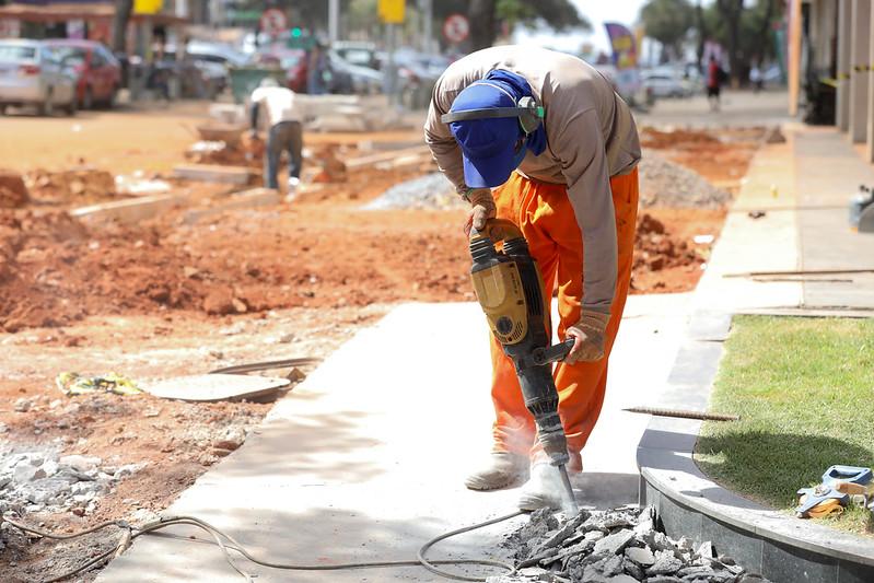 Capa da notícia: GDF amplia reforma no Setor Comercial Sul e inicia obras na Quadra 6 com investimento de R$ 3 milhões